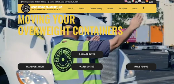 Heavyweight Transport website